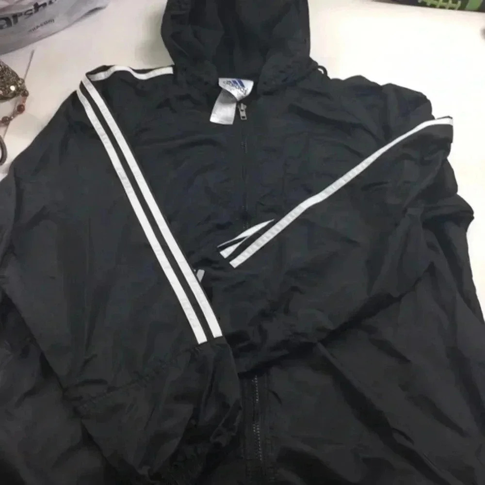 ADIDAS wind breaker  jacket S - Picture 3 of 16